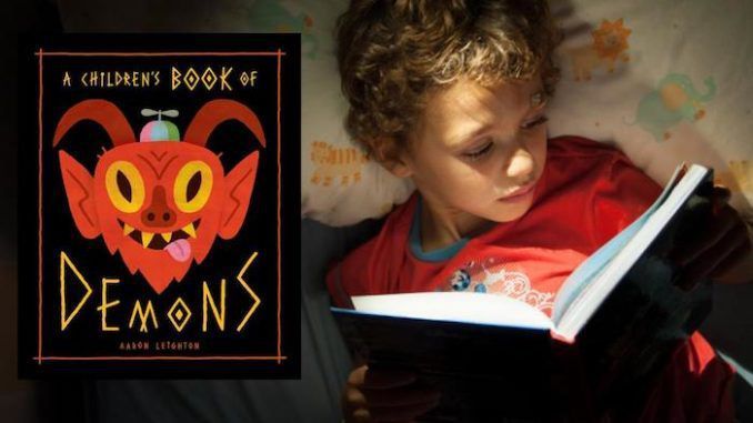 Libro para niños dice como invocar demonios